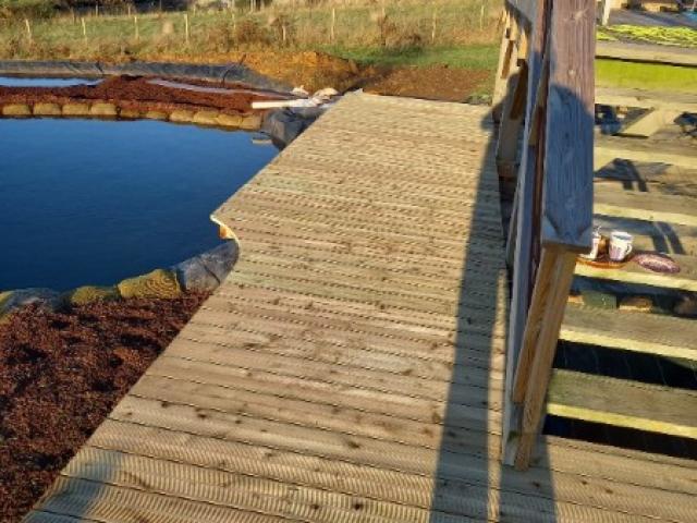 Terrasse en Bois réalisée par votre menuisier à Verneuil-sur-Avre